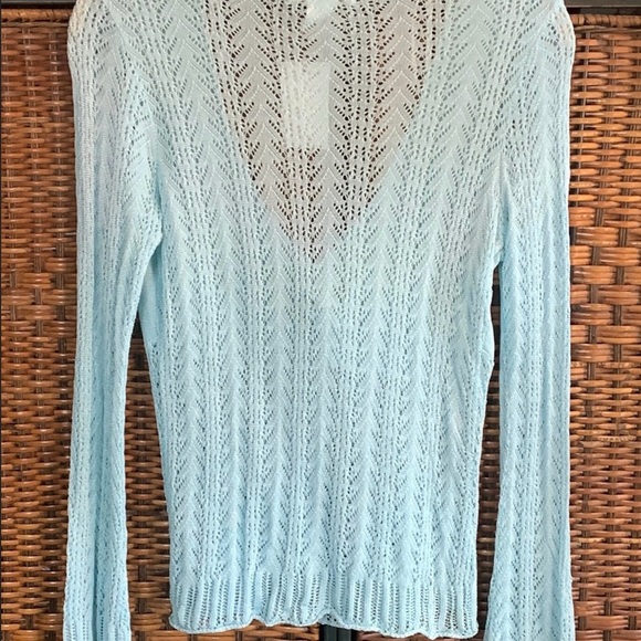 Worthington NWT Ice Blue Top - Picture 2 of 10